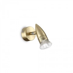 Бра-спот Ideal Lux ALFA AP1 OTTONE SATINATO 285009
