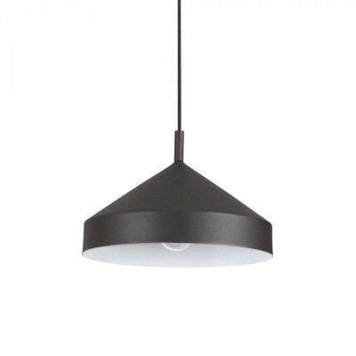 Підвісний світильник Ideal Lux YURTA SP1 D30 NERO 285139