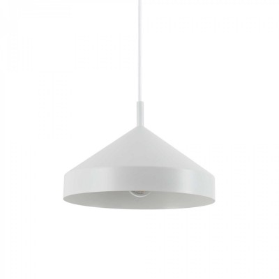 Підвісний світильник Ideal Lux YURTA SP1 D30 BIANCO 285153 Підвісний світильник Ideal Lux YURTA SP1 D30 BIANCO 285153