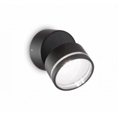 Бра Ideal Lux OMEGA AP ROUND NERO 4000K 285504