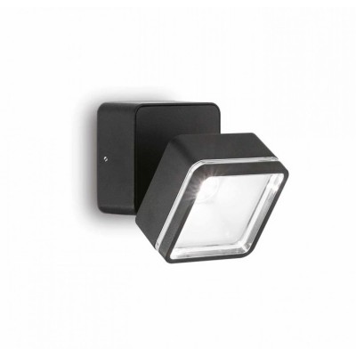 Бра Ideal Lux OMEGA AP SQUARE NERO 4000K 285535