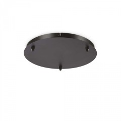 Основание Ideal Lux ROSONE STANDARD 3 LUCI NERO 285603