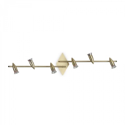 Спот Ideal Lux ALFA PL6 OTTONE SATINATO 287805