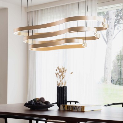 Подвесной светильник Ideal Lux Waves-1 345215 Подвесной светильник Ideal Lux Waves-1 345215