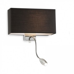 Бра-спот Ideal Lux HOTEL AP2 NERO 035956