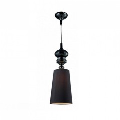 Підвісний світильник AZzardo BAROCO 1 BLACK PENDANT AZ0064