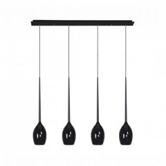 Подвесной светильник AZzardo IZZA 4 BLACK AZ0100