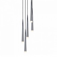 Підвісний світильник AZzardo STYLO 5 CHROME AZ0134