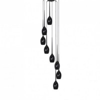 Люстра AZzardo IZZA 8 BLACK AZ0159