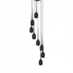Люстра AZzardo IZZA 8 BLACK AZ0159