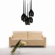 Люстра AZzardo IZZA 8 BLACK AZ0159