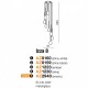 Люстра AZzardo IZZA 8 BLACK AZ0159