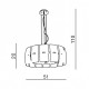 Люстра AZzardo TAURUS 2 BLACK AZ0190