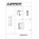 Бра AZzardo ARCHO A ALUMINIUM AZ0199
