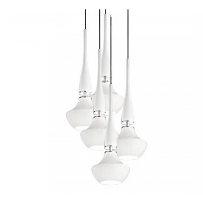 Подвесной светильник AZzardo TASOS 5 WHITE AZ0261