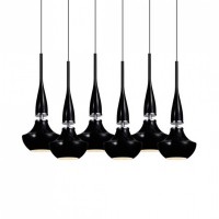 Підвісний світильник AZzardo TASOS 6 BLACK AZ0262