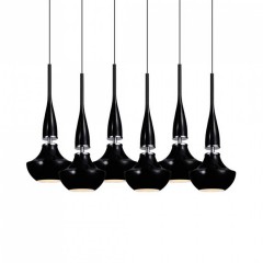 Підвісний світильник AZzardo TASOS 6 BLACK AZ0262