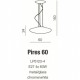 Подвесной светильник AZzardo PIRES 60 WHITE AZ0278