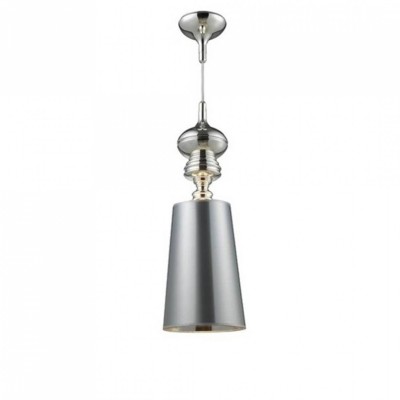 Подвесной светильник AZzardo BAROCO 1 SILVER PENDANT AZ0307 Подвесной светильник AZzardo BAROCO 1 SILVER PENDANT AZ0307