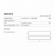 Бра AZzardo ARCHO 2B CHROME AZ0327