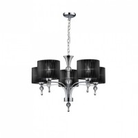 Люстра AZzardo IMPRESS 5 BLACK AZ0499