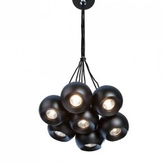Підвісний світильник AZzardo GULIA 7 BLACK AZ0635