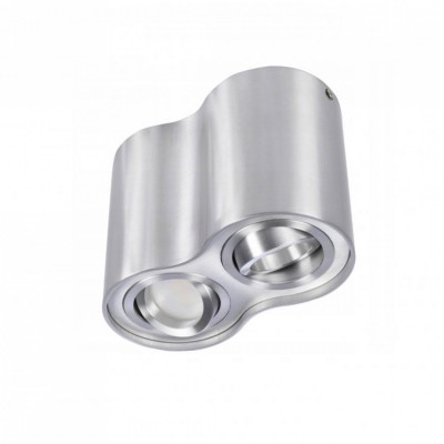 Точечный светильник AZzardo BROSS 2 ALUMINIUM AZ0783 Точечный светильник AZzardo BROSS 2 ALUMINIUM AZ0783