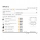 Точечный светильник AZzardo BROSS 2 ALUMINIUM AZ0783