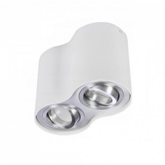 Точечный светильник AZzardo BROSS 2 WHITEALUMINIUM AZ0784