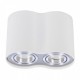 Точковий світильник AZzardo BROSS 2 WHITEALUMINIUM AZ0784