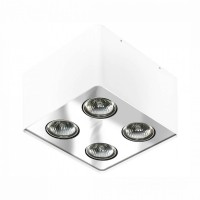 Точковий світильник AZzardo NINO 4 WHITECHROME AZ0851