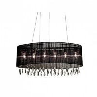 Люстра AZzardo SIDNEY OVAL BLACK AZ0914