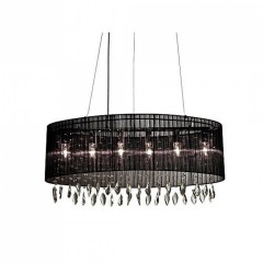 Люстра AZzardo SIDNEY OVAL BLACK AZ0914