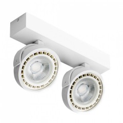 Точечный светильник AZzardo JERRY 2 230V WHITE AZ1371