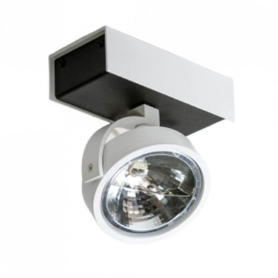 Точковий світильник AZzardo MAX 1 12V BLACKWHITE AZ1372