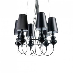 Люстра AZzardo BAROCO 6 BLACK PENDANT AZ1379