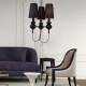 Люстра AZzardo BAROCO 6 BLACK PENDANT AZ1379