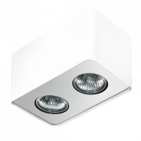 Точковий світильник AZzardo NINO 2 WHITE ALUMINUM AZ1386