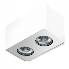 Точковий світильник AZzardo NINO 2 WHITE ALUMINUM AZ1386