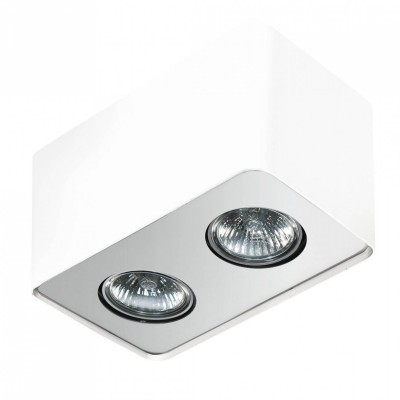 Точечный светильник AZzardo NINO 2 WHITE ALUMINUM AZ1386