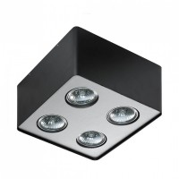 Точковий світильник AZzardo NINO 4 BLACK ALUMINUM AZ1388