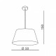 Подвесной светильник AZzardo OLAV PENDANT BLACK AZ1392