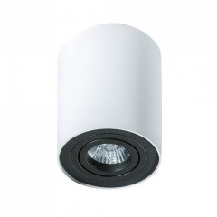 Точковий світильник AZzardo BROSS 1 WHITEBLACK AZ1436
