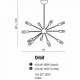 Подвесной светильник AZzardo ORBIT BLACK AZ1657