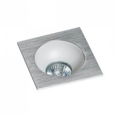 Точковий світильник AZzardo HUGO 1 DOWNLIGHT ALUMINIUM (без рефлектора) AZ1733