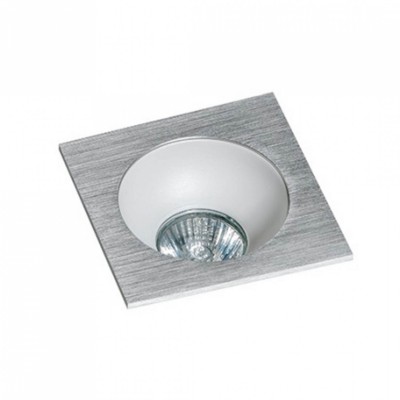 Точковий світильник AZzardo HUGO 1 DOWNLIGHT ALUMINIUM (без рефлектора) AZ1733