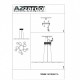 Люстра AZzardo SATELLITE AZ1786