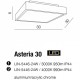 Люстра AZzardo ASTERIA 30 3000K AZ2073