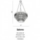 Люстра AZzardo SALERNO PENDANTTOP AZ2107