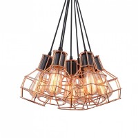 Подвесной светильник AZzardo CARRON 7 COPPER AZ2142